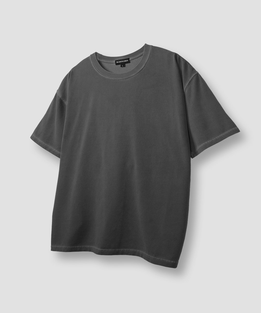24SS 图案 短袖 T恤 (黑色)